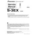 Cover page of PIONEER S-3EX/XTW/E5 Service Manual