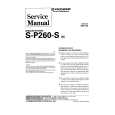 Cover page of PIONEER SP260S XC Service Manual