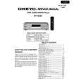 Cover page of ONKYO DV-S939 Service Manual