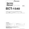 Cover page of PIONEER BCT-1540/NYXK/SK Service Manual