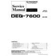 Cover page of PIONEER DEQ-7600 UC ES Service Manual