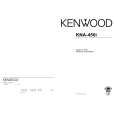Cover page of KENWOOD KNA-450I Owner's Manual