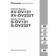 Cover page of PIONEER XV-DV232T/TDXJ/RB Owner's Manual