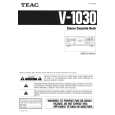 Cover page of TEAC V1030 Owner's Manual