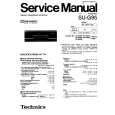 Cover page of TECHNICS SUG95 Service Manual