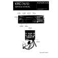Cover page of KENWOOD KRC767D Service Manual