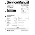 Cover page of TECHNICS SL-PG570A Service Manual