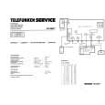 Cover page of TELEFUNKEN HC885 T Service Manual