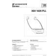 Cover page of SENNHEISER HDI1029PLL Service Manual