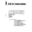 Cover page of AKAI VSG705 Service Manual