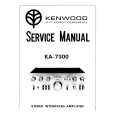 Cover page of KENWOOD KA-7300 Service Manual
