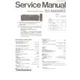 Cover page of TECHNICS SUA800MK2 Service Manual