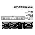 Cover page of ALPINE 3312 Owner's Manual