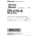 Cover page of PIONEER DV-271-S/KUXCN/CA Service Manual