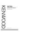 Cover page of KENWOOD KM992 Owner's Manual