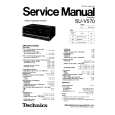 Cover page of TECHNICS SUV570 Service Manual