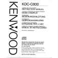 Cover page of KENWOOD KDCC800 Owner's Manual