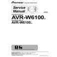 Cover page of PIONEER AVR-W6100/UC Service Manual