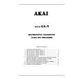 Cover page of AKAI GX9 Service Manual