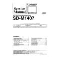 Cover page of PIONEER SDM1407 Service Manual