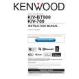 Cover page of KENWOOD KIV-700 Owner's Manual