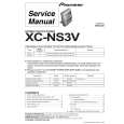 Cover page of PIONEER XC-NS3V/ZBD/DF Service Manual