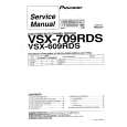 Cover page of PIONEER VSX609RDS Service Manual