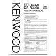 Cover page of KENWOOD DPR3070 Owner's Manual
