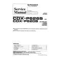 Cover page of PIONEER CDXP620S Service Manual