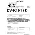 Cover page of PIONEER DV-K101/RAM/2 Service Manual