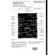 Cover page of KENWOOD RXD27L Service Manual