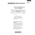 Cover page of ONKYO TA-RW255 Service Manual