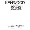 Cover page of KENWOOD KVT-627DVD Owner's Manual