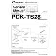 Cover page of PIONEER PDK-TS28/WL5 Service Manual