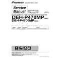 Cover page of PIONEER DEH-P4700MP Service Manual