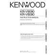 Cover page of KENWOOD KR-V9090 Owner's Manual