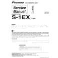 Cover page of PIONEER S-1EX/XTW1/E5 Service Manual