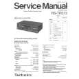 Cover page of TECHNICS RSTR313 Service Manual