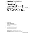 Cover page of PIONEER S-CR50-S/XCN Service Manual