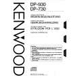 Cover page of KENWOOD DP730 Owner's Manual