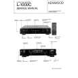 Cover page of KENWOOD L1000C Service Manual