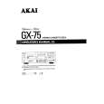 Cover page of AKAI GX-75 Owner's Manual