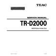 Cover page of TEAC TR-D2000 Service Manual