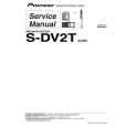 Cover page of PIONEER S-DV2T Service Manual