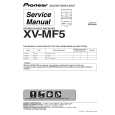 Cover page of PIONEER XV-MF5/WLXJ Service Manual