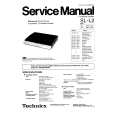 Cover page of TECHNICS SLL2 Service Manual