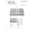 Cover page of KENWOOD KEC302 Service Manual
