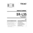 Cover page of TEAC SR-L35 Service Manual