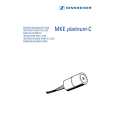 Cover page of SENNHEISER MKE PLATINIUM-C Owner's Manual