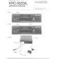 Cover page of KENWOOD KRC352D Service Manual